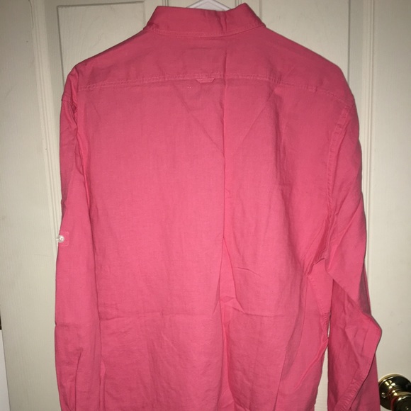 Men’s EXPRESS linen shirt size XL - Picture 3 of 5